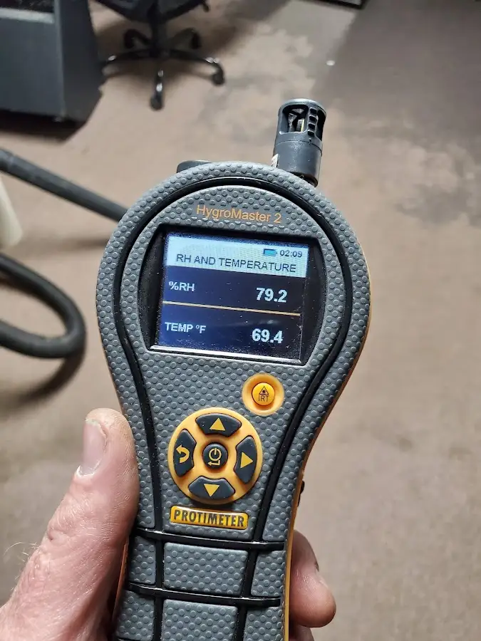 Moisture meter humidity assessment for Mold Remediation & Removal in Thief River Falls